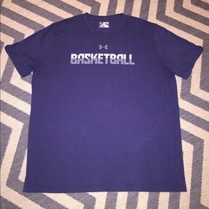 Navy blue Under Armour shirt
